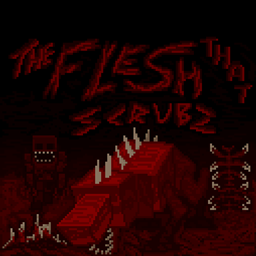 The Flesh that Scrubz logo