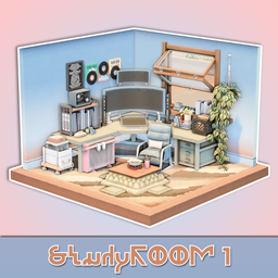 studyroom1 _ 15items by AbbyPIGGG