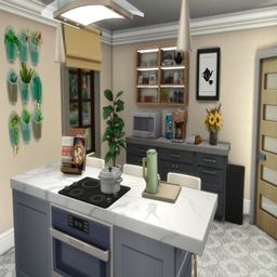 soft & cozy kitchen no cc