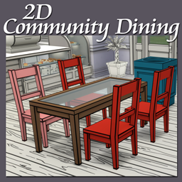 Cartoon Community Dining - The Sims 4 Build / Buy - CurseForge
