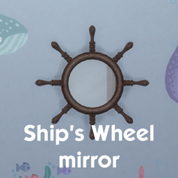 Ship's Wheel Mirror project image