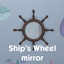 Ship's Wheel Mirror logo