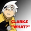 Clarks "What?" logo