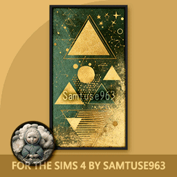 HQ Geometric Long Painting #1 Sellable Extra D Samtuse963 project image