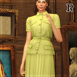 Daphne Two-Piece Dress  -  Princess of XVII