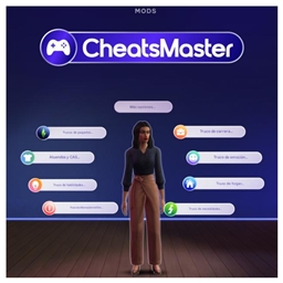 CheatsMaster by Arnie Spanish translation logo