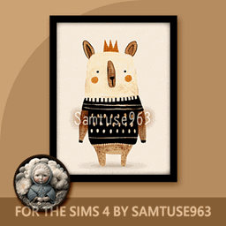 Cute Forest Dwellers Mini Painting One #1 Extra G Samtuse963 project image