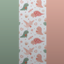 Cute Green and Pink Dinosaurs