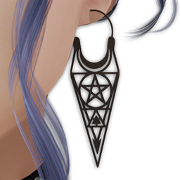 Pentagram Statement Earrings project image