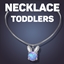 Bunny Gem Necklace For Toddlers logo