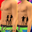 Sweet and Evil Girls Tattoo (Base Game Male) logo