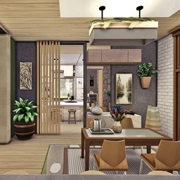 Modern Natural - Dining Room 2