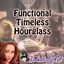 Functional Timeless Hourglass logo