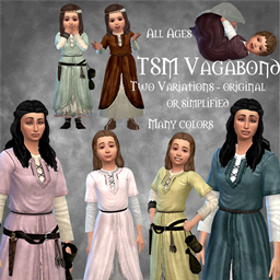TSM Commoner Vagabond Dress for All Ages