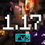 Caves & Cliffs Panorama with Shaders (Bedrock) logo