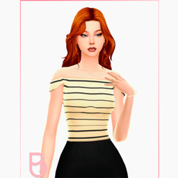 Woman Top - Navy - Version 2