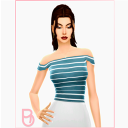 Woman Top - Navy - Version 3 project image