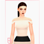 Woman Top - Navy - Version 4 logo
