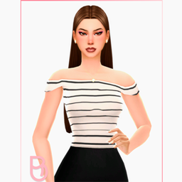 Woman Top - Navy - Version 5