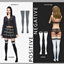Positive & Negative-women's stockings logo
