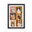 Cats and dogs paintings logo