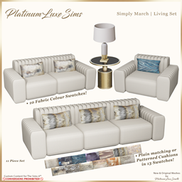 Simply March | Living Set logo