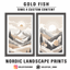 GoldFish Nordic Landscape Prints logo