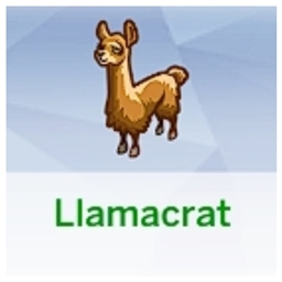 Llamacrat Trait by kiarasims4mods (Portuguese translation) logo