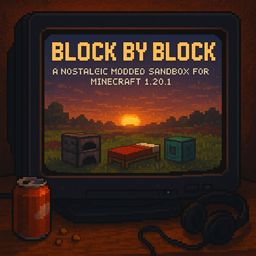 Nostalgia Block by Block  logo