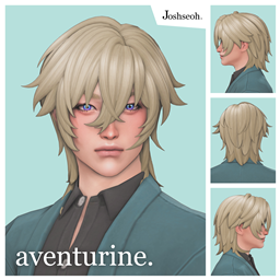 Aventurine Hair (Alt version) logo