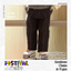Toddler's Naples High Waist Straight Casual Suit Pants logo