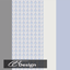 Cute blue patterned wallpaper logo