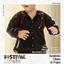 Toddler's Buckle Strap LongSleeve Loose Shirt logo