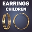 Big Greek Hoop Earrings For Kids logo