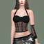 Lady Medusa Top -acc logo