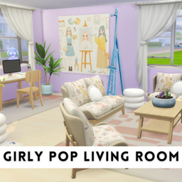 Girly Pop Living Room
