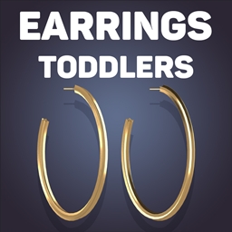 Bellatrix Hoop Earrings For Toddlers