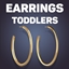 Bellatrix Hoop Earrings For Toddlers logo