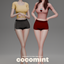 cocomint - Easy Jogger Shorts logo