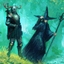 the Knight and Wizard logo