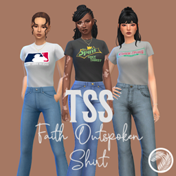 Faith Outspoken Shirts logo