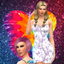 Lavander Butterflies Dress, AF logo