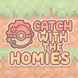 Cobblemon with the homies logo