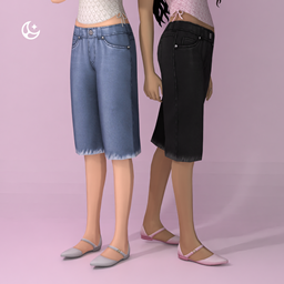 Bermuda Shorts - Crochet Collection III