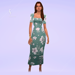 Woman Gown  - Pamela - Version 2