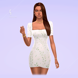 Woman Mini Dress  - Pamela - Version 2 project image
