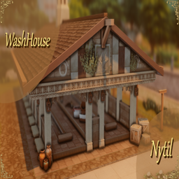The WashHouse - The Sims 4 Rooms / Lots - CurseForge