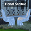 Hand Statue logo