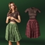 Knitted Top and Plaid Skirt logo