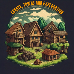 Create: Towns and Exploration logo
